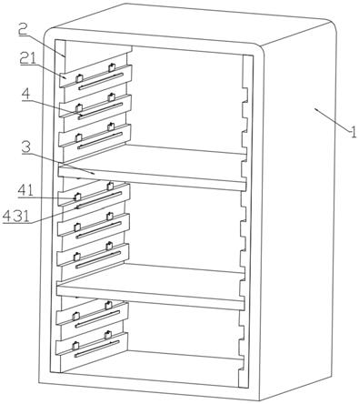 一种电容柜安装连接结构的制作方法