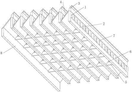 一种大跨度预应力空腹桁架梁板屋盖体系的制作方法