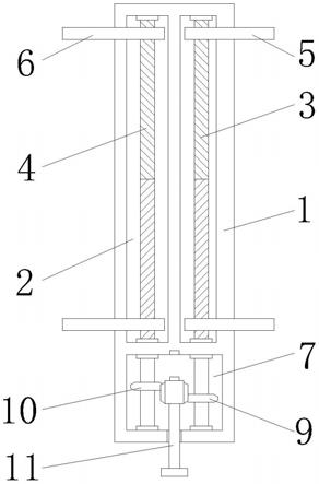 一种建筑幕墙安装用防脱落装置的制作方法