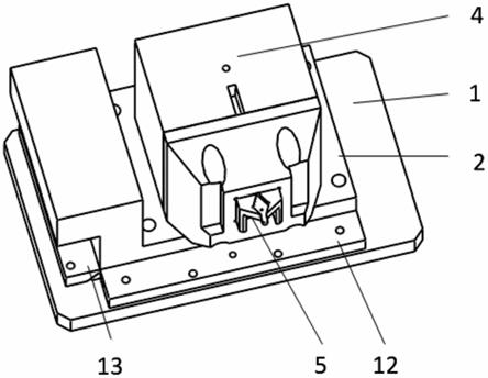 一种雕刻机机头连接底座的易定位安装结构的制作方法