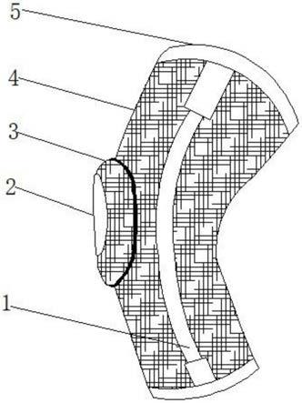 一种用于护膝内侧的多功能护垫的制作方法