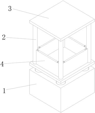 一种带有防护功能的建筑施工用支撑平台的制作方法