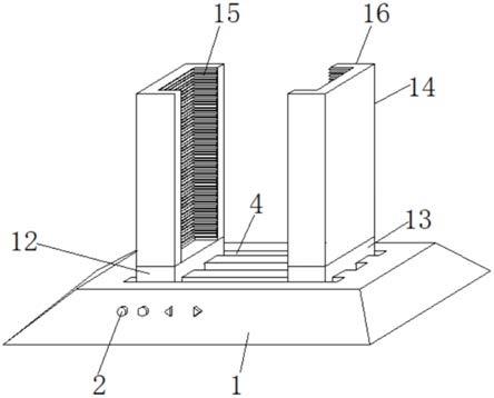 一种整件拣选堆垛机用稳定装置的制作方法