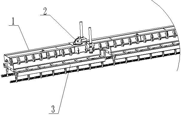一种桥式起重机用可轴向调距的炭棒抓取装置的制作方法