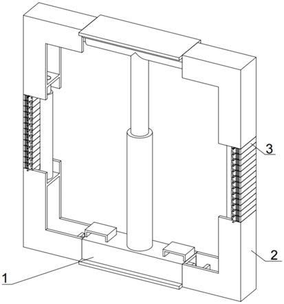 一种装配式建筑墙体门窗预留口支撑模具及其使用方法与流程