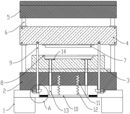 一种空调面板显示区域的模具结构的制作方法