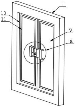 一种具有隔热防火功能的铝合金门窗的制作方法