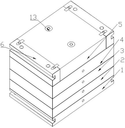 组装式电动车后衣架模具的制作方法