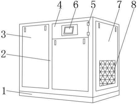 一种永磁变频空压机的制作方法