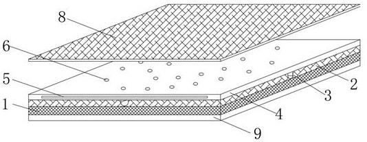 一种PVC同质透心地板的防滑结构的制作方法