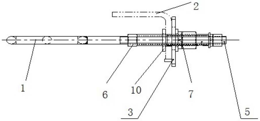 一种用于铁路货车制动系统软管的位移补偿装置的制作方法
