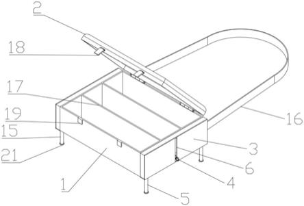 一种护理用便携式工具箱的制作方法