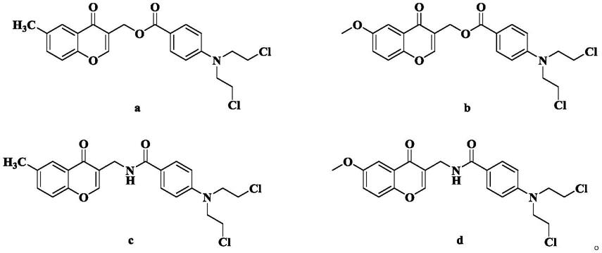 一类色原酮氮芥衍生物与抗肿瘤应用的制作方法