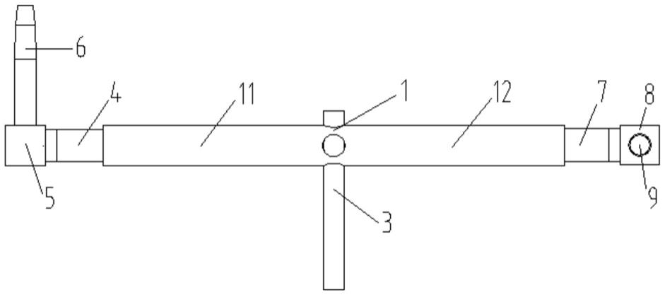 一种用于工梁腹板与翼缘板定位微调的装置的制作方法