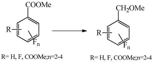 一种制备多氟苯甲基甲醚的方法与流程