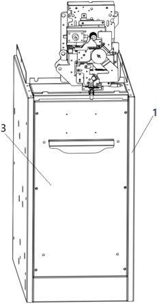 一种充气柜的下门联锁装置的制作方法