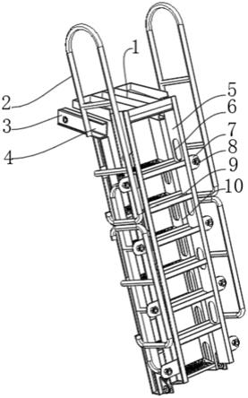 一种铝合金爬架用防水连接装置的制作方法