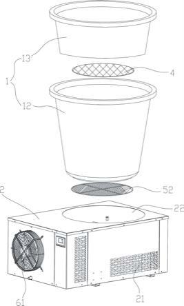 一种小型桶式热泵果蔬烘干机的制作方法