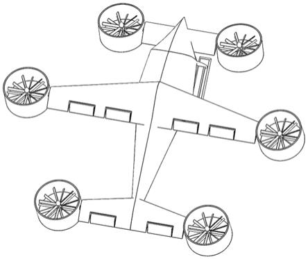 一种可倾转共轴双桨多动力涵道的载人飞行器的制作方法