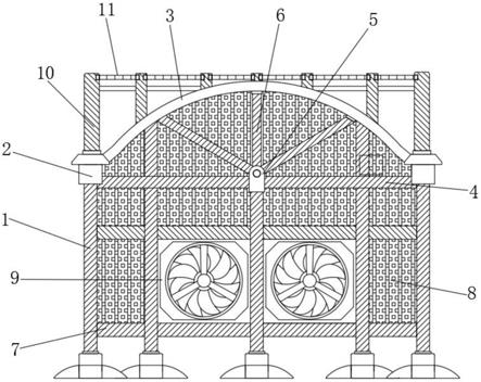 一种具有可调式遮光结构的温室钢结构大棚的制作方法
