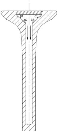 内燃发动机中空提升阀及其加工方法与流程