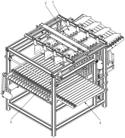片状物料堆叠成垛装置的制作方法