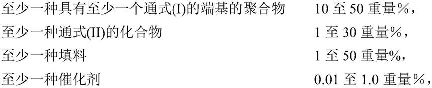 具有弹性体特性的反应性可印刷组合物的制作方法