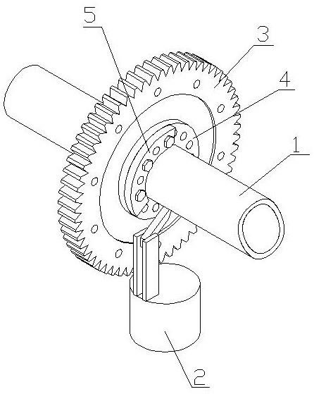 一种固定旋转式吹灰器的凸轮机构的制作方法