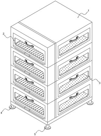 一种分层式NEWLAB实验平台的收纳盒的制作方法
