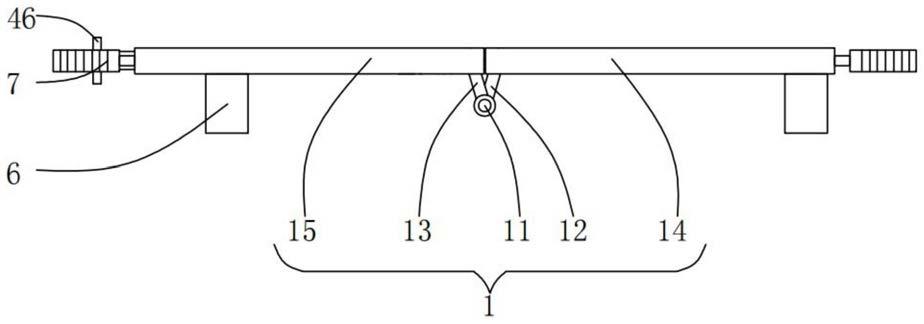 一种一键展开式折叠担架的制作方法