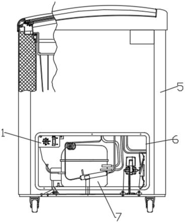 具有防水结构的温控组件及具有该温控组件的冷冻展示柜的制作方法