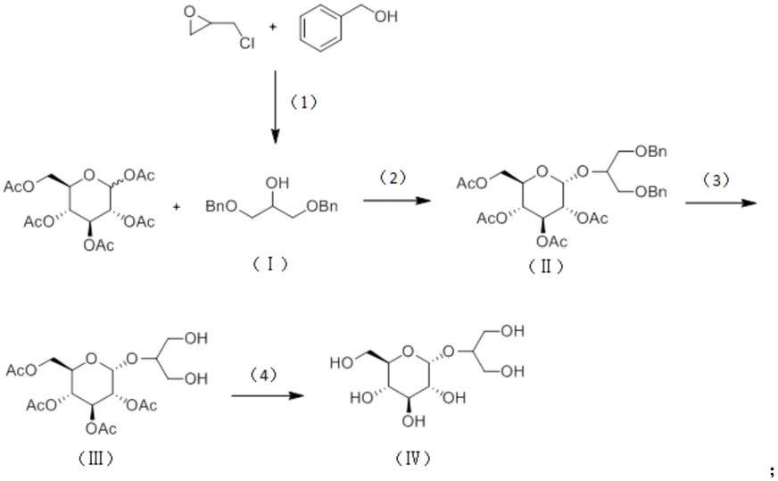 α-甘油葡萄糖苷的合成方法与流程