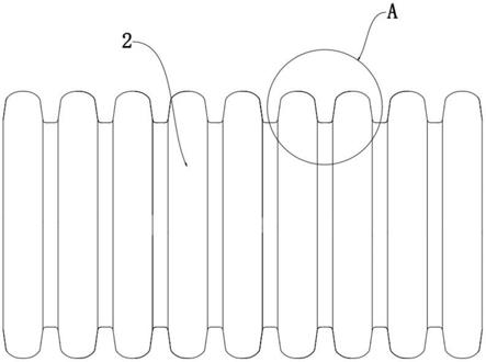 一种耐磨增强型双壁波纹管的制作方法