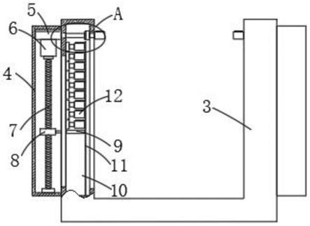 钢板码垛装置用进料装置的制作方法