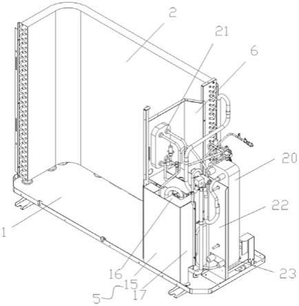 紧凑型热泵的压缩机罩结构的制作方法
