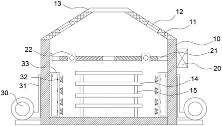 一种龟养殖中养殖场内空气流通装置的制作方法