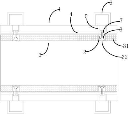 一种回转窑内衬炉墙压力分段卸载装置的制作方法