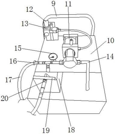 一种模具冷却水路密封试验机的制作方法