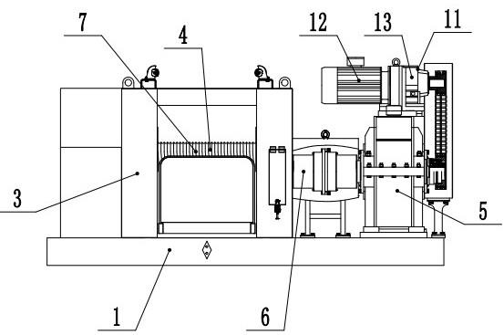 一种新型水井钻机用交流变频驱动绞车的制作方法