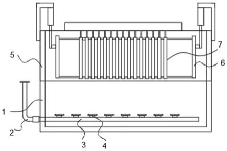 一种张力型MBR平板膜水处理系统的制作方法