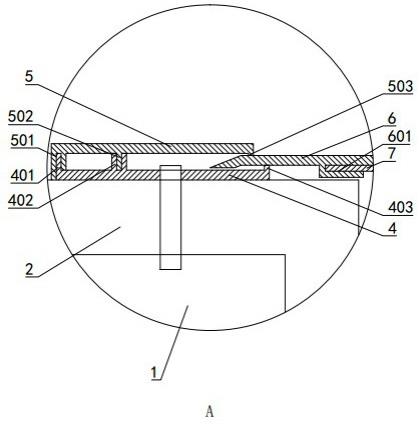 一种高效插槽式变形缝铝盖板结构的制作方法