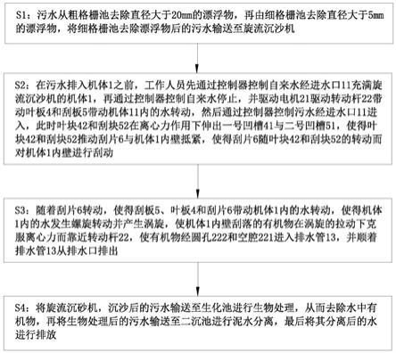 一种生活污水处理装置及处理方法与流程