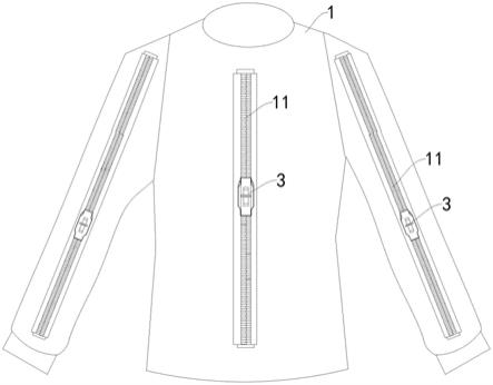 一种方便拆装的子母衣服的制作方法