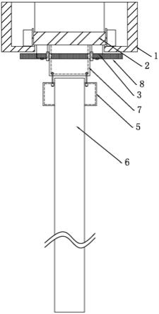 清污机电缆滑车防跳落装置的制作方法