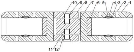 一种断桥铝门窗用大角度自由转角结构的制作方法