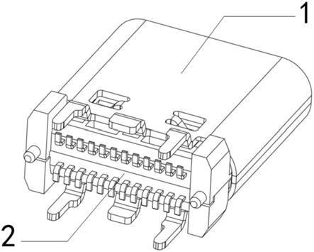 一种Type-C母座连接器的制作方法