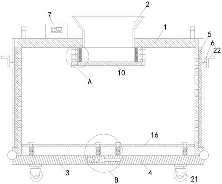 一种建筑施工现场垃圾池的制作方法