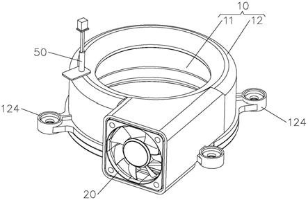 一种隐藏式空气加热器的制作方法