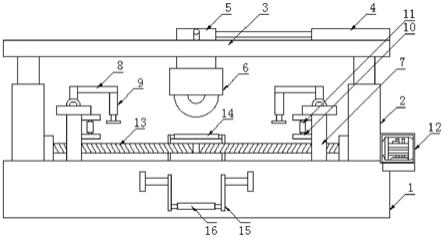 一种便于定位的钛锌板生产用可调节式剪板机的制作方法