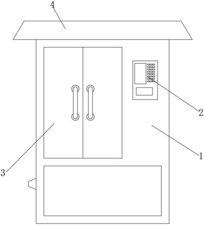 一种防水散热型低压动力配电柜的制作方法